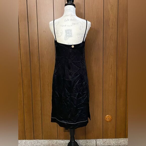 Proenza Schouler Crushed Satin Cowl Neck Midi-Dress size 6 - Picture 9 of 13